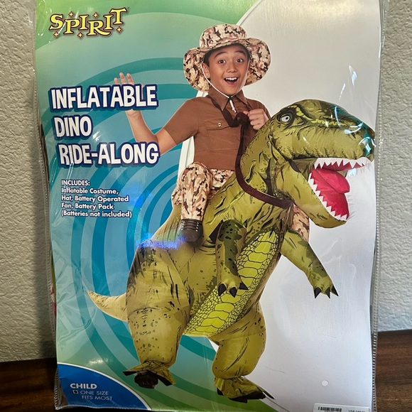 Kids Dino Ride-Along Costumer - Picture 1 of 7
